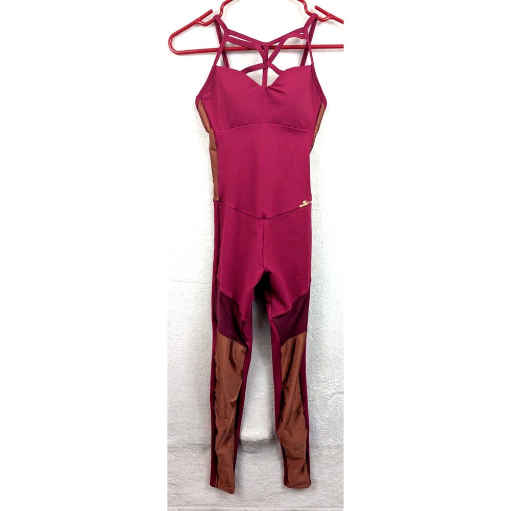 Cajubrasil sz PS One Piece Athltic Jumpsuit sleeveless tank stretchy 1264